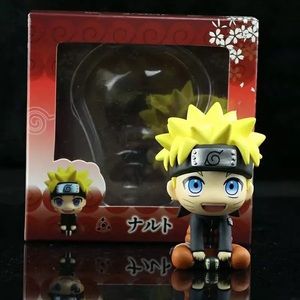 Naruto: Naruto Uzumaki Sitting Pose Style Figurine Toy